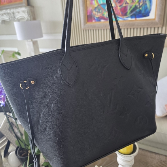 LOUIS VUITTON Neverfull MM tote Monogram Empreinte. - Picture 3 of 8